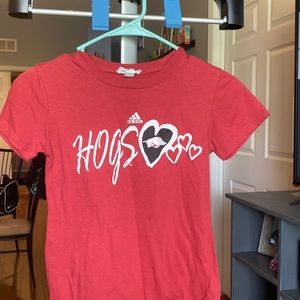 Arkansas razorback shirt